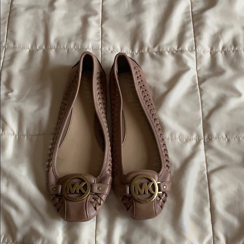 Michael Kors braided flats